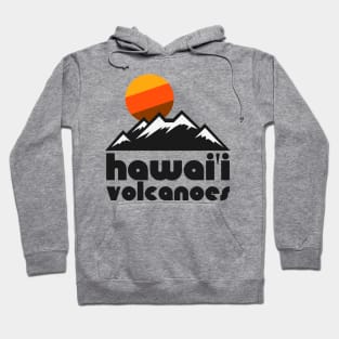 Retro Hawaii Volcanoes ))(( Tourist Souvenir National Park Design Hoodie